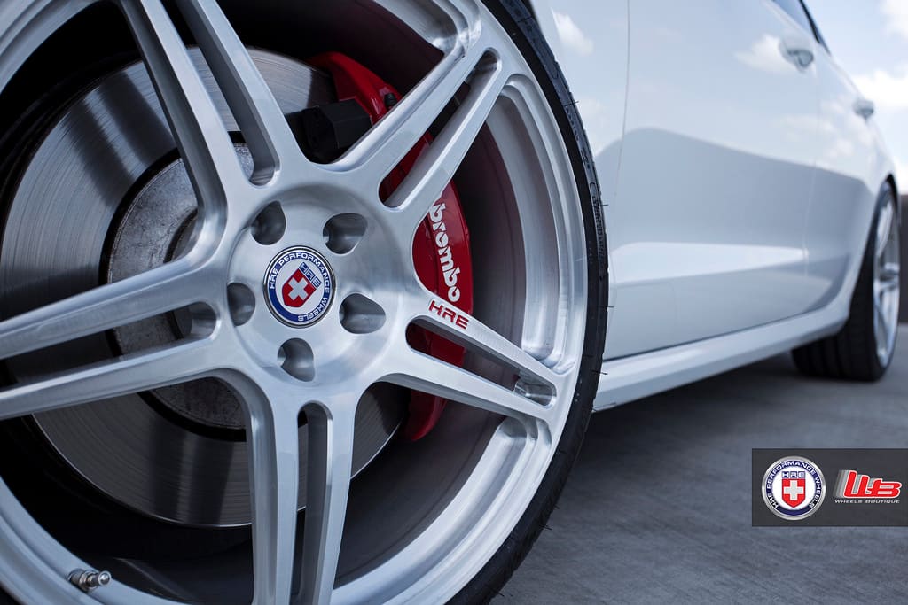 2013 Audi S6 with 21x10 HRE P47SC wheels