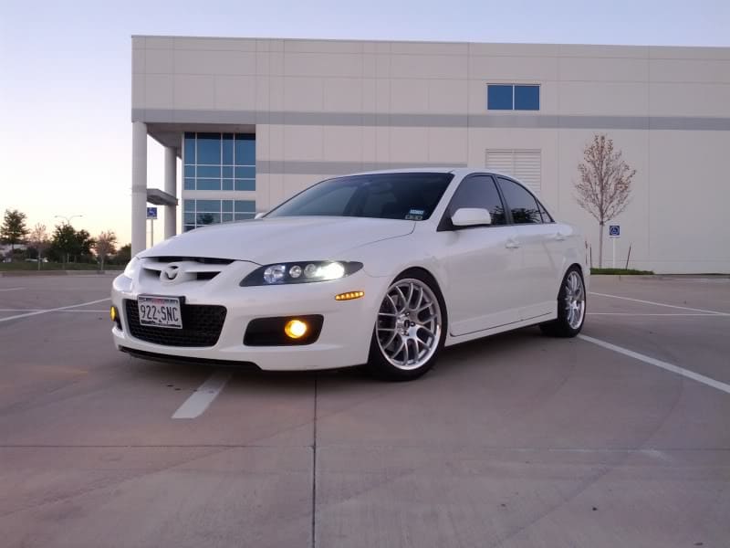 2007 Mazda Speed6 with 18x8.5 Konig Kilogram wheels