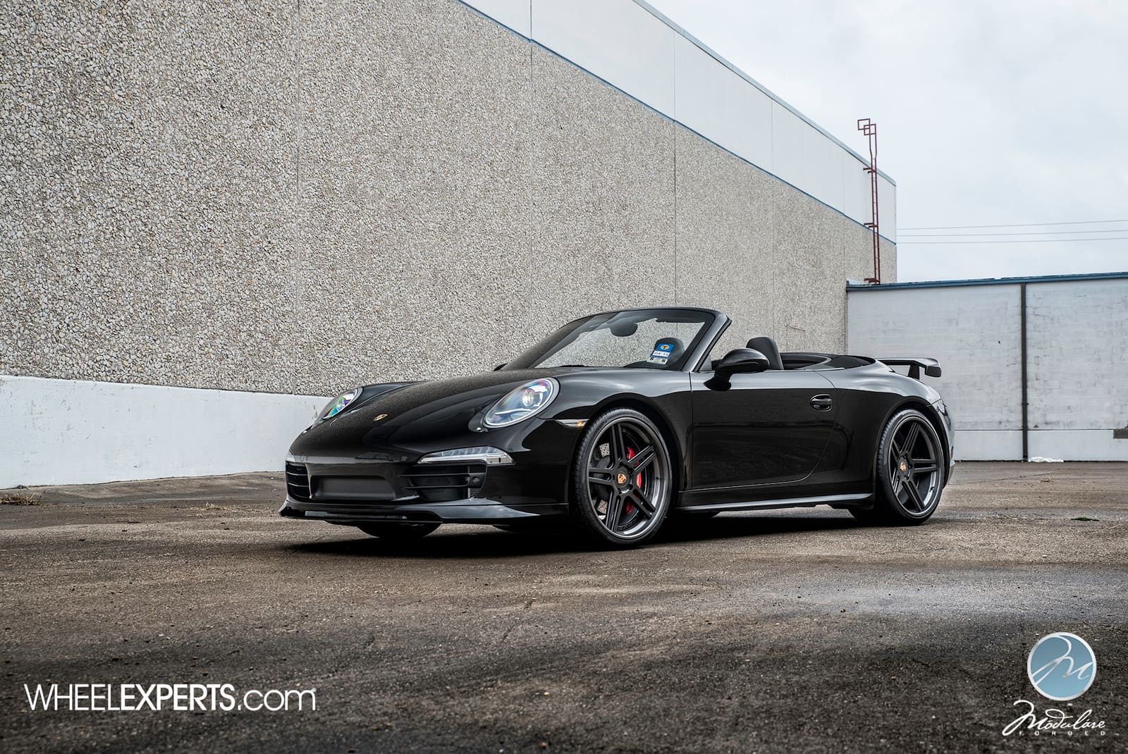 2015 Porsche 911 with 21x9 Modulare S11 wheels