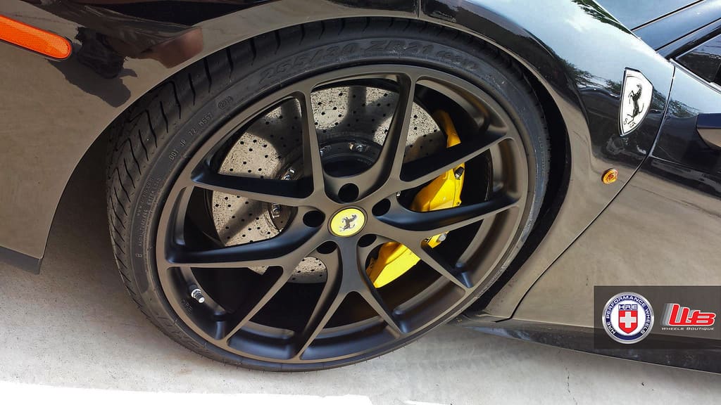 2014 Ferrari 458 Italia with HRE P101 wheels