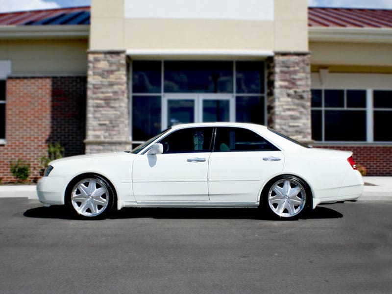 2003 Infiniti M45 with 20x8.5 Rays Engineering Lexion 401 wheels