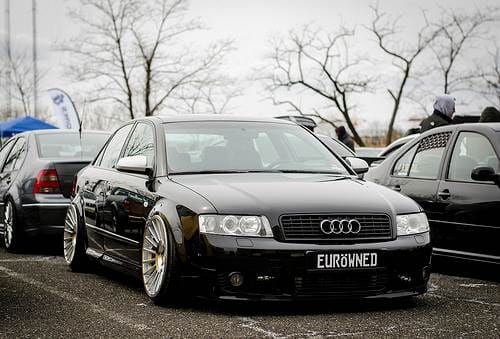 2004 Audi A4 with 19x10 Rotiform IND wheels