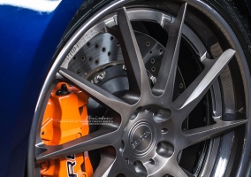 2015 Audi R8 with 20x9 BRIXTON R10D Targa Series wheels
