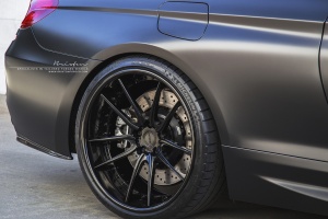 2015 BMW M6 with 21x10 BRIXTON M53 MONACO wheels