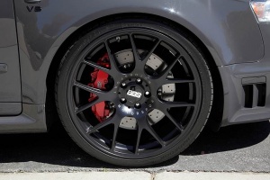 2008 Audi RS 4 with 20x9 BBS CH-R wheels