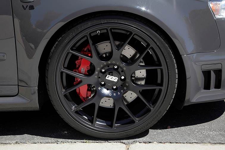 2008 Audi RS 4 with 20x9 BBS CH-R wheels