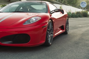 2009 Ferrari F430 with 20x8.5 Modulare B14 wheels