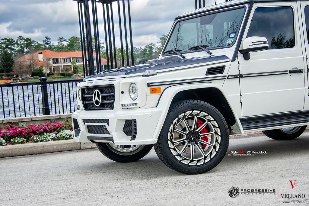 2014 Mercedes-Benz G-Class with Vellano VM31 wheels