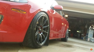 2007 Mazda Speed6 with 18x8.75 XXR 527 wheels