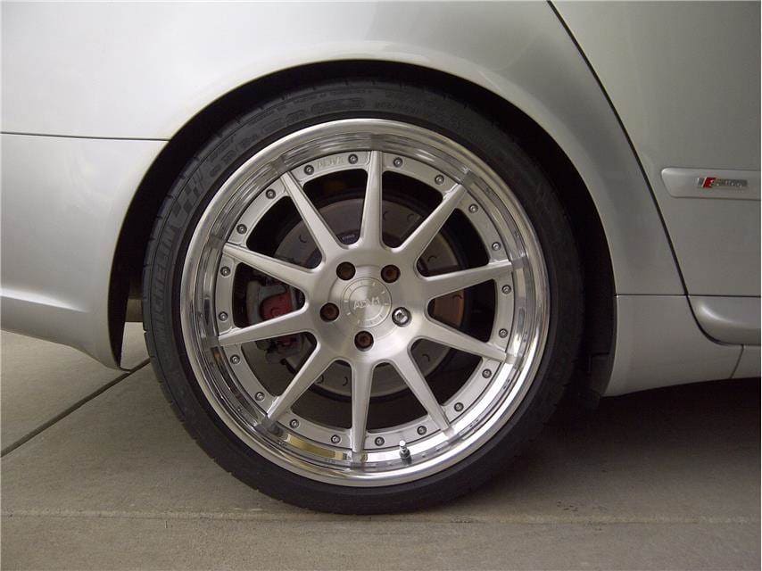 2008 Audi A4 with 19x9 ADV 1.10 wheels