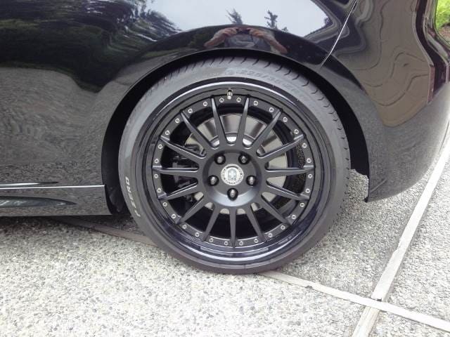 2012 Volkswagen Golf R with 19x9 HRE C109 wheels