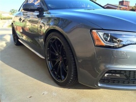 2014 Audi S5 with 20x9.5 Volk G25 wheels