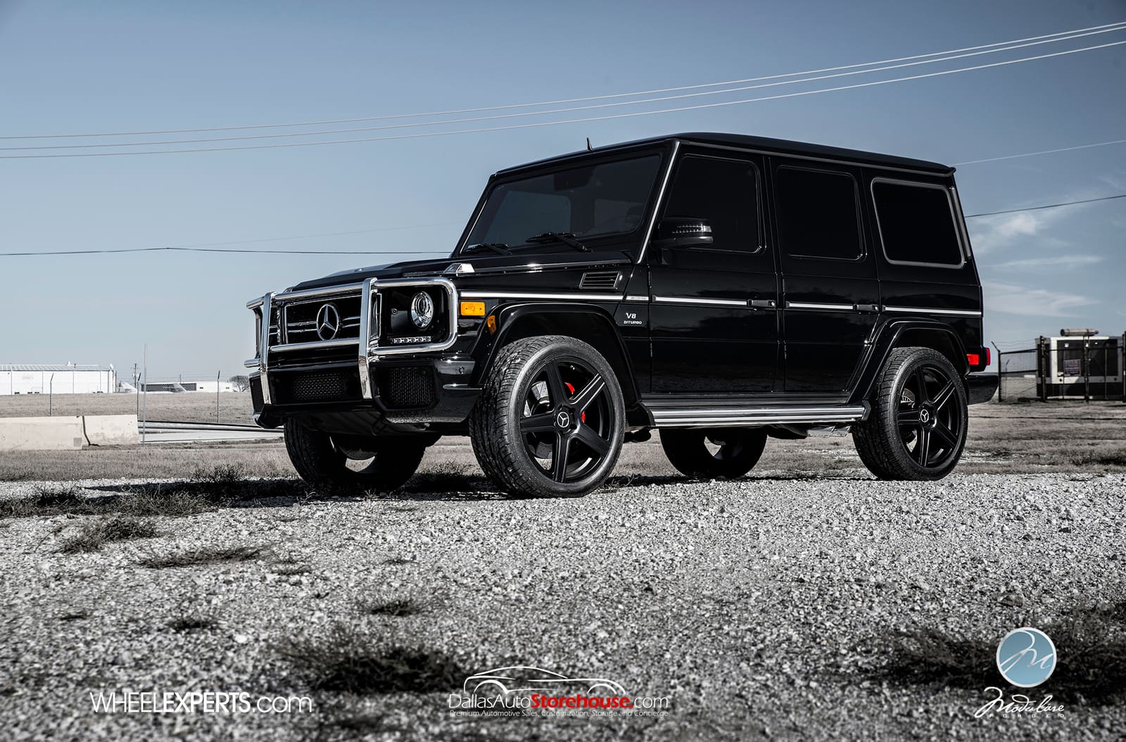 2013 Mercedes-Benz G-Class with 22x10 Modulare B7 wheels