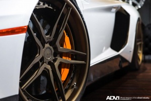 2013 Lamborghini Aventador with 21x9.5 ADV05 M.V2 CS wheels