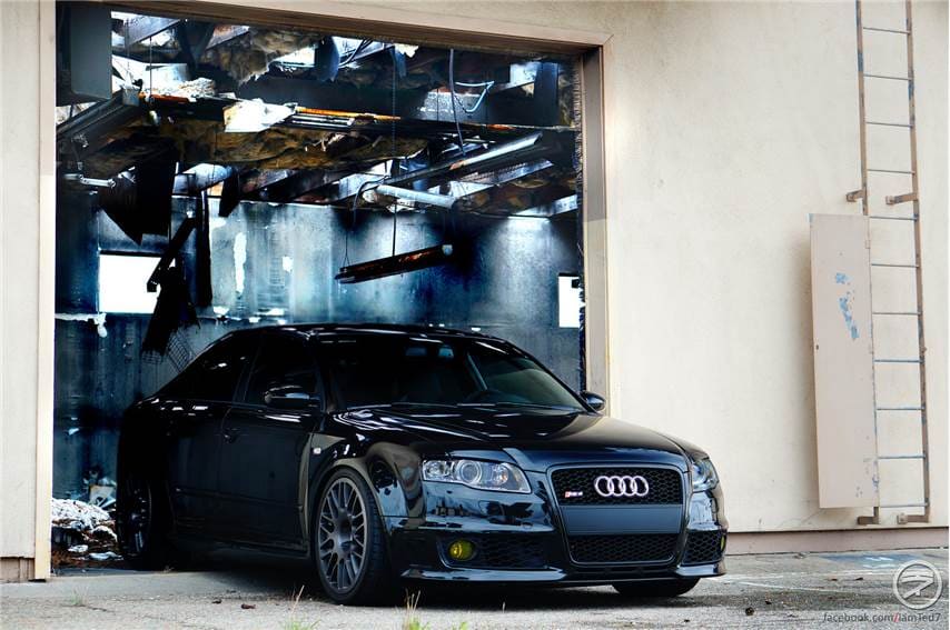 2008 Audi RS 4 with 19x10 Rotiform LVS wheels