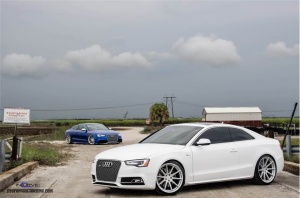 2014 Audi RS 5 with 19x10.5 Incurve IC-S10 wheels
