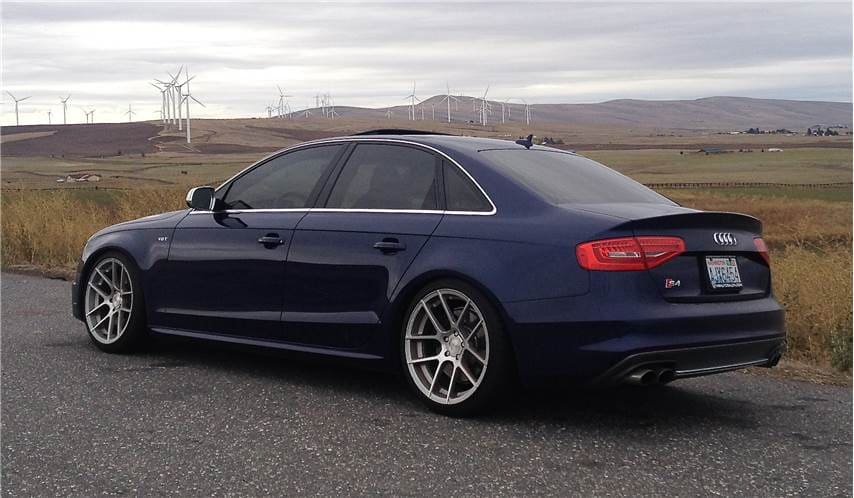 2012 Audi S4 with 19x9.5 Avant Garde M510 wheels