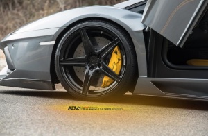 2012 Lamborghini Aventador with 20x9 ADV5.1 SL Series Monoblock wheels