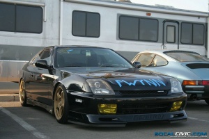 1999 Honda Prelude with 17x8 5Zigen Fn01R-c wheels