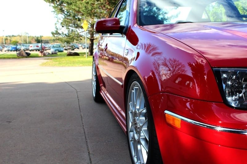 2012 Volkswagen Jetta with 18x7.5 wheels