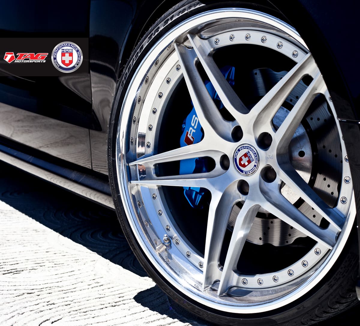 2013 Audi RS 5 with HRE S107 wheels