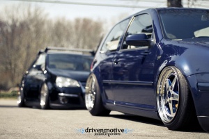 2005 Volkswagen Golf with 17x10 wheels