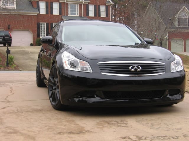 2008 Infiniti G35 with 19x8.5 FIVE-AD S5-F wheels