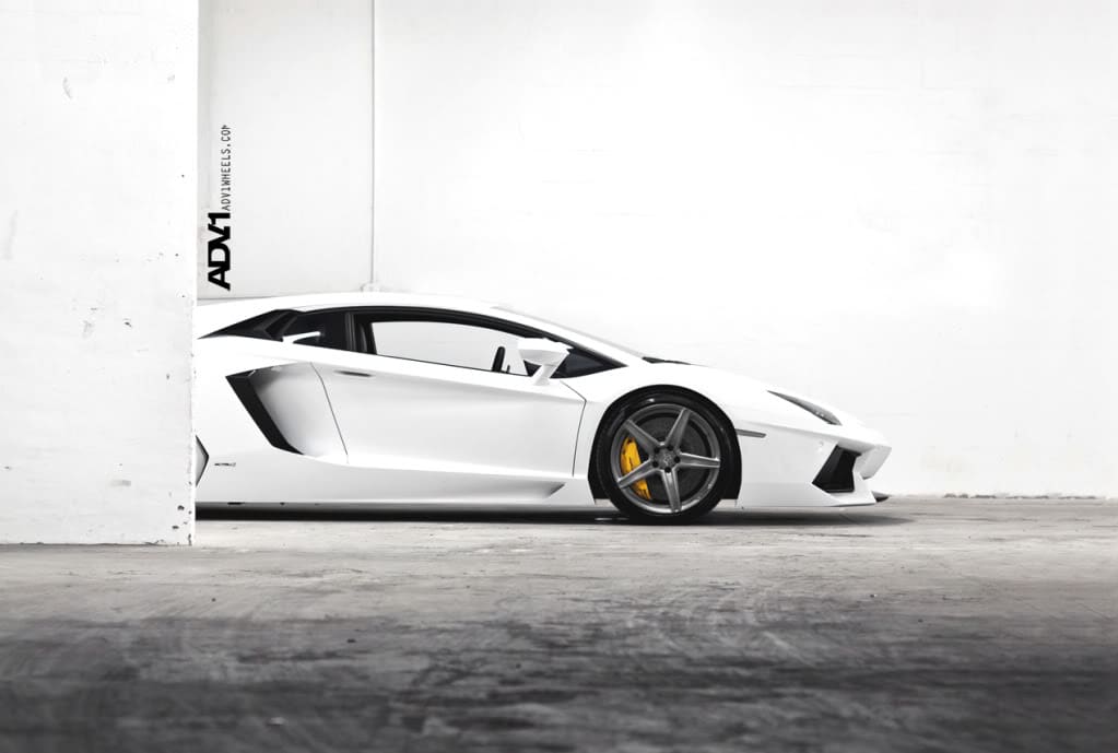 2012 Lamborghini Aventador with 19x9.5 ADV5.1 SL OEM wheels