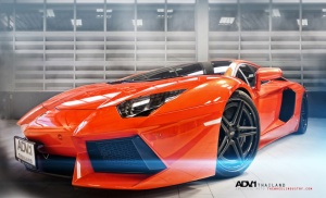 2012 Lamborghini Aventador with ADV05 SL wheels