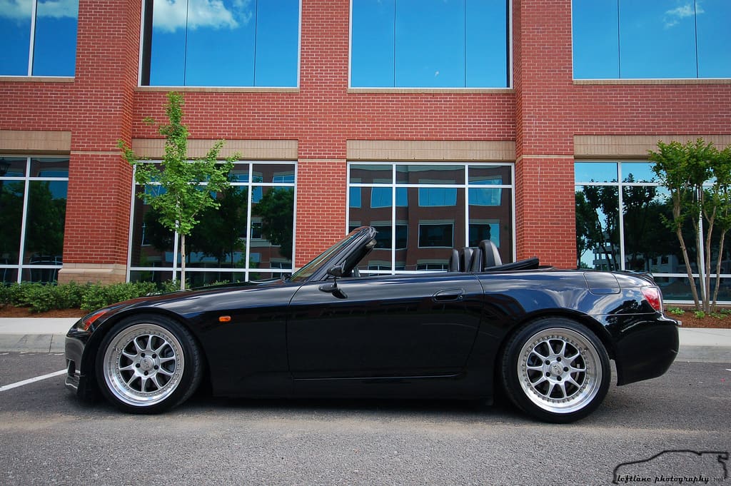 2002 Honda S2000 with 17x8 Blitz Type 01 wheels
