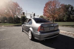 2009 Volkswagen Jetta with 18x7.5 wheels