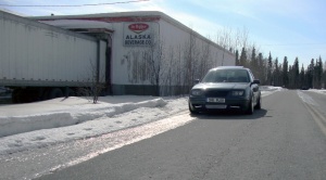 2005 Volkswagen Jetta with 17x7.5 Audi Fat Fives wheels