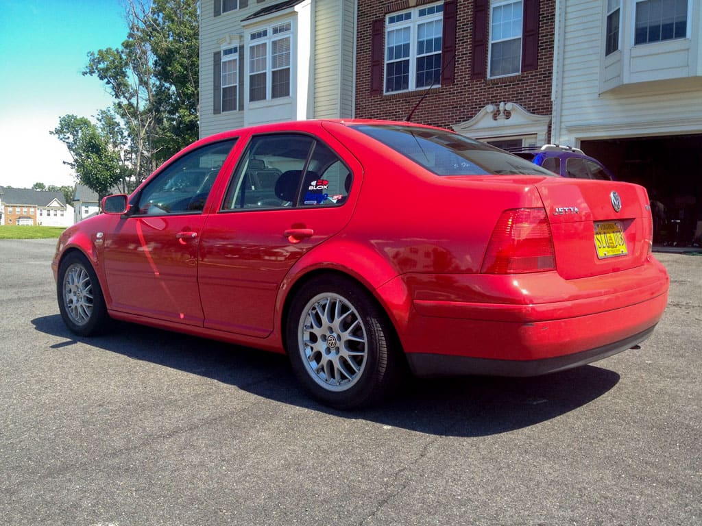 2007 Volkswagen Jetta with 16x6 BBS RXII wheels