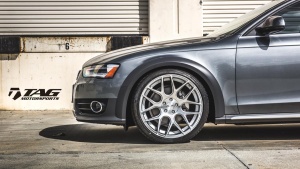 2014 Audi allroad with 20x10 Avant Garde M590 wheels