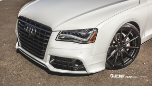 2013 Audi A8 with ADV10 MV2 SL wheels