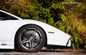 2009 Lamborghini Murcielago with 19x9 ADV05 Deep Concave wheels