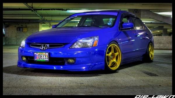 2003 Honda Accord with 17x9 5ZIGEN FN01R-C wheels
