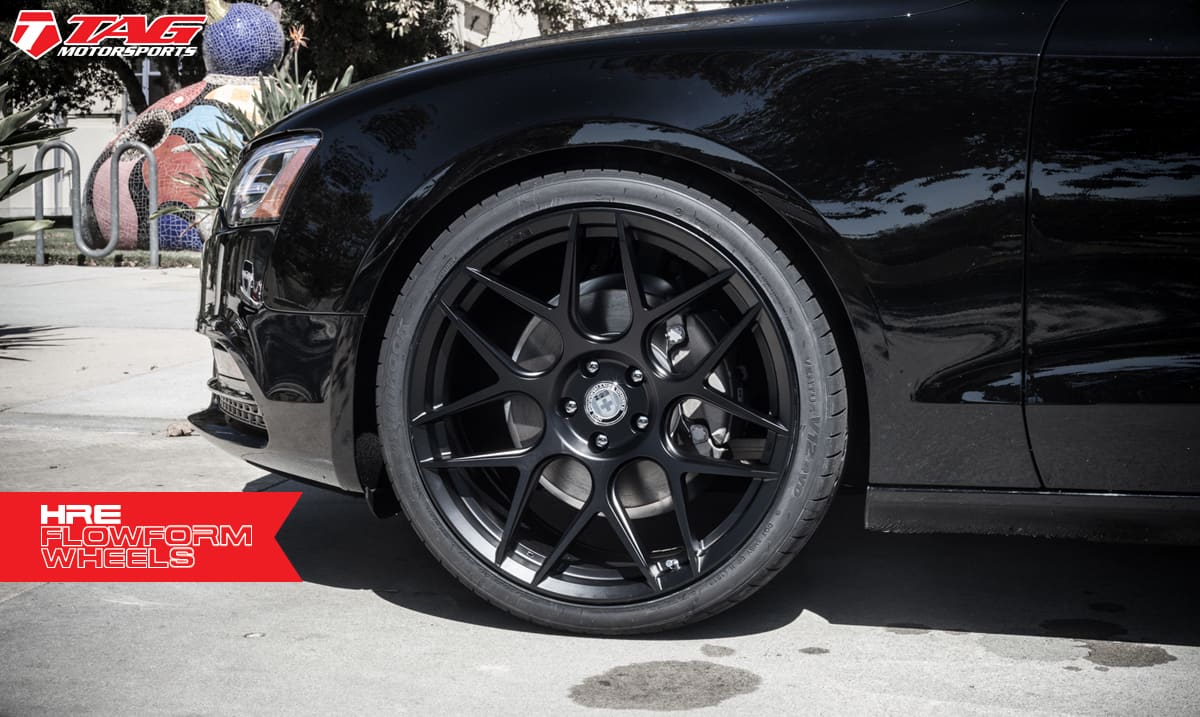 2014 Audi A5 with 20x10.5 HRE FlowForm FF01 wheels