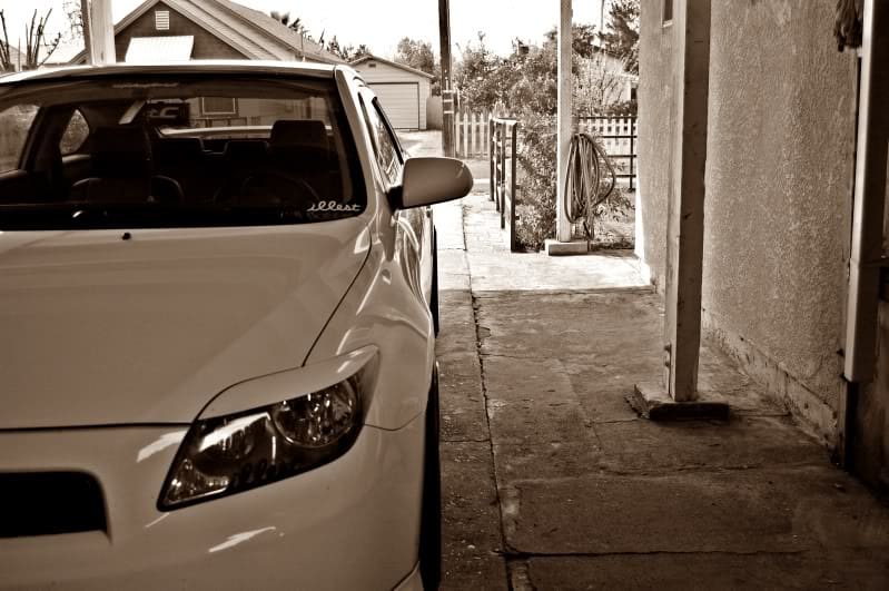 2012 Scion tC with 19x8.5 wheels