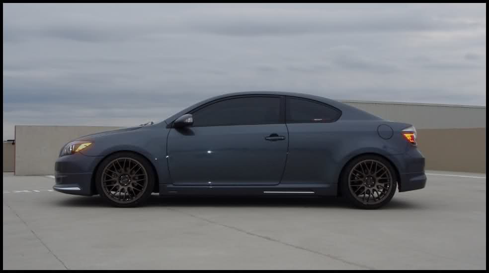 2012 Scion tC with 18x8 Tenzo R Type M wheels