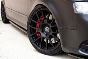 2008 Audi S4 with 19x8.5 DPE MT-7 wheels