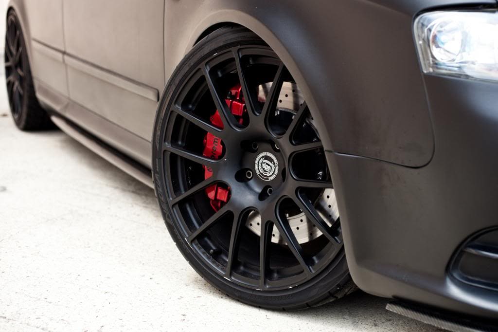 2008 Audi S4 with 19x8.5 DPE MT-7 wheels
