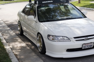 2000 Honda Accord with 17x9 Sportmaxx 962 wheels