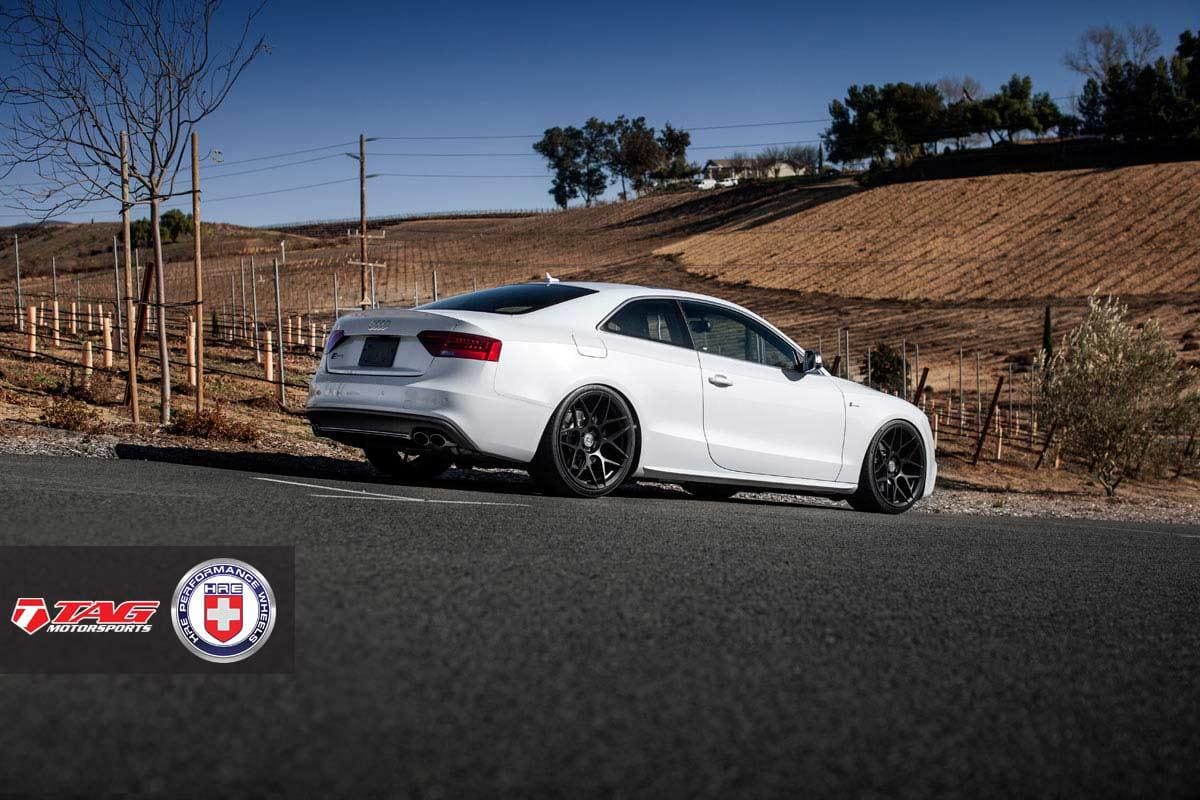 2013 Audi S5 with 20x10.5 HRE FlowForm FF01 wheels