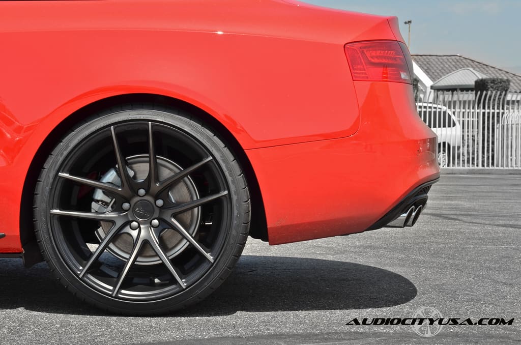 2013 Audi A5 with 20x10.5 Niche Targa M130 wheels