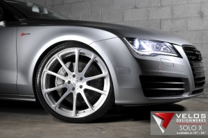2013 Audi A7 with Velos Solo X wheels