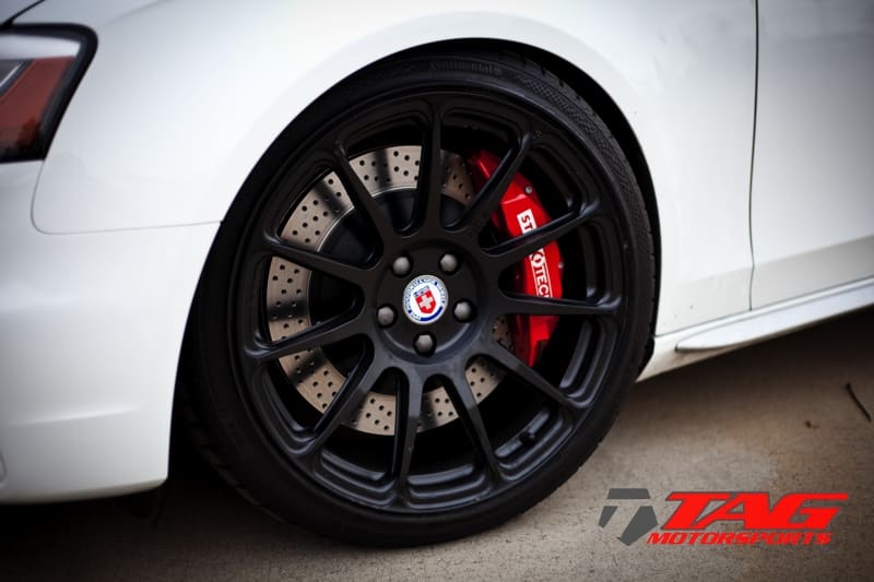 2013 Audi S4 with 19x9.5 HRE P43SC wheels