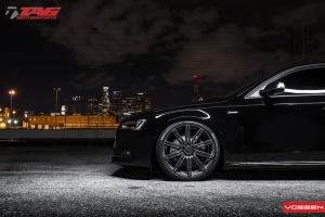 2012 Audi S4 with 20x9 Vossen CV4 wheels