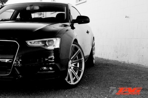 2013 Audi A5 with 20x10.5 Vossen CV4 wheels