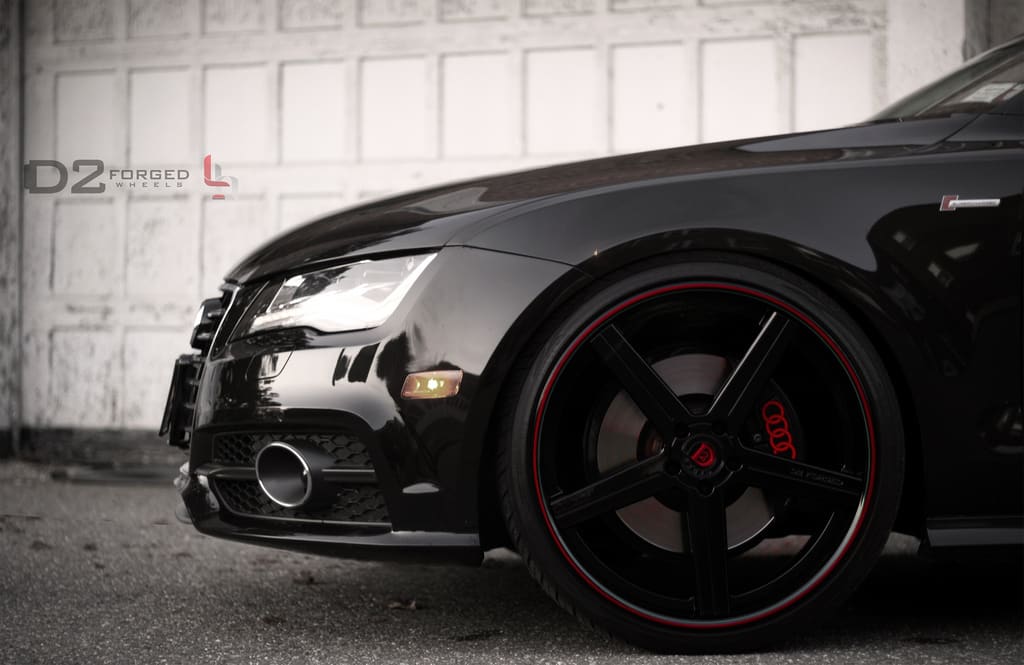 2012 Audi A7 with 22x9.5 D2FORGED CV2 wheels